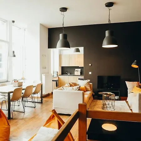 City-center Duplex 8p - Pont D'avroy Apartment Liege